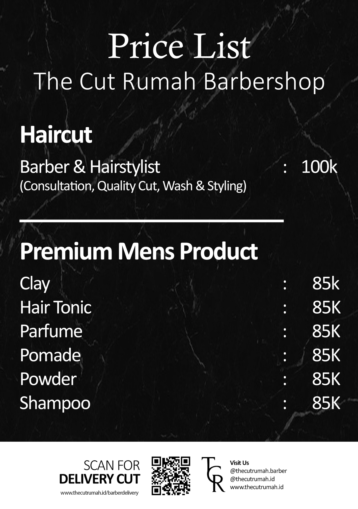 Barbershop Thecutrumah Cabang Canggu, Bali - Barbershopindonesia